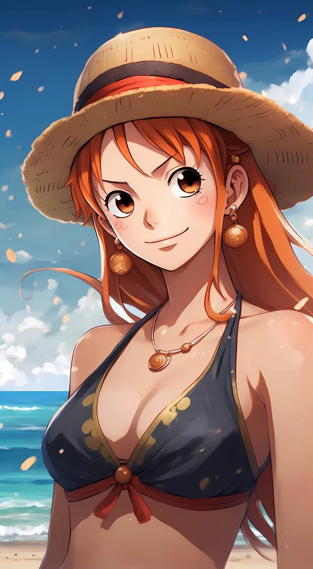 ai character: Nami (time skip) background