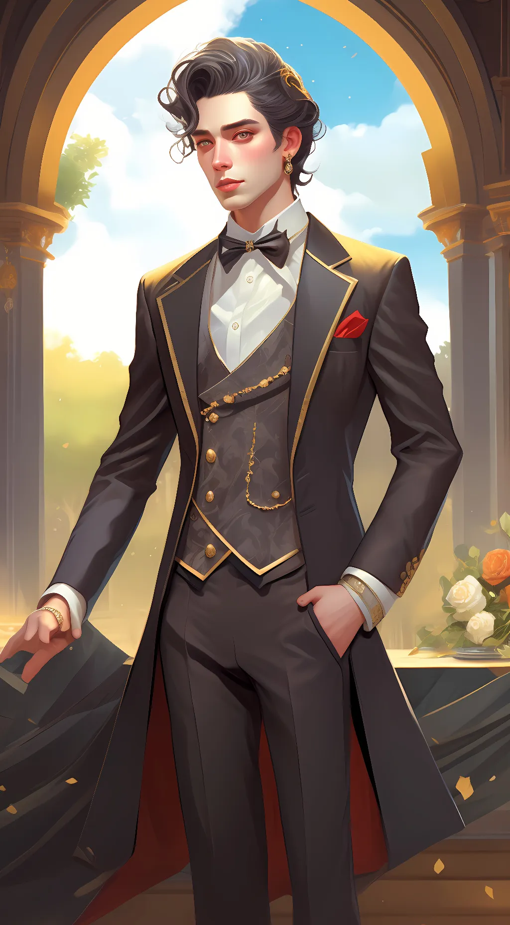 ai character: Jake  background