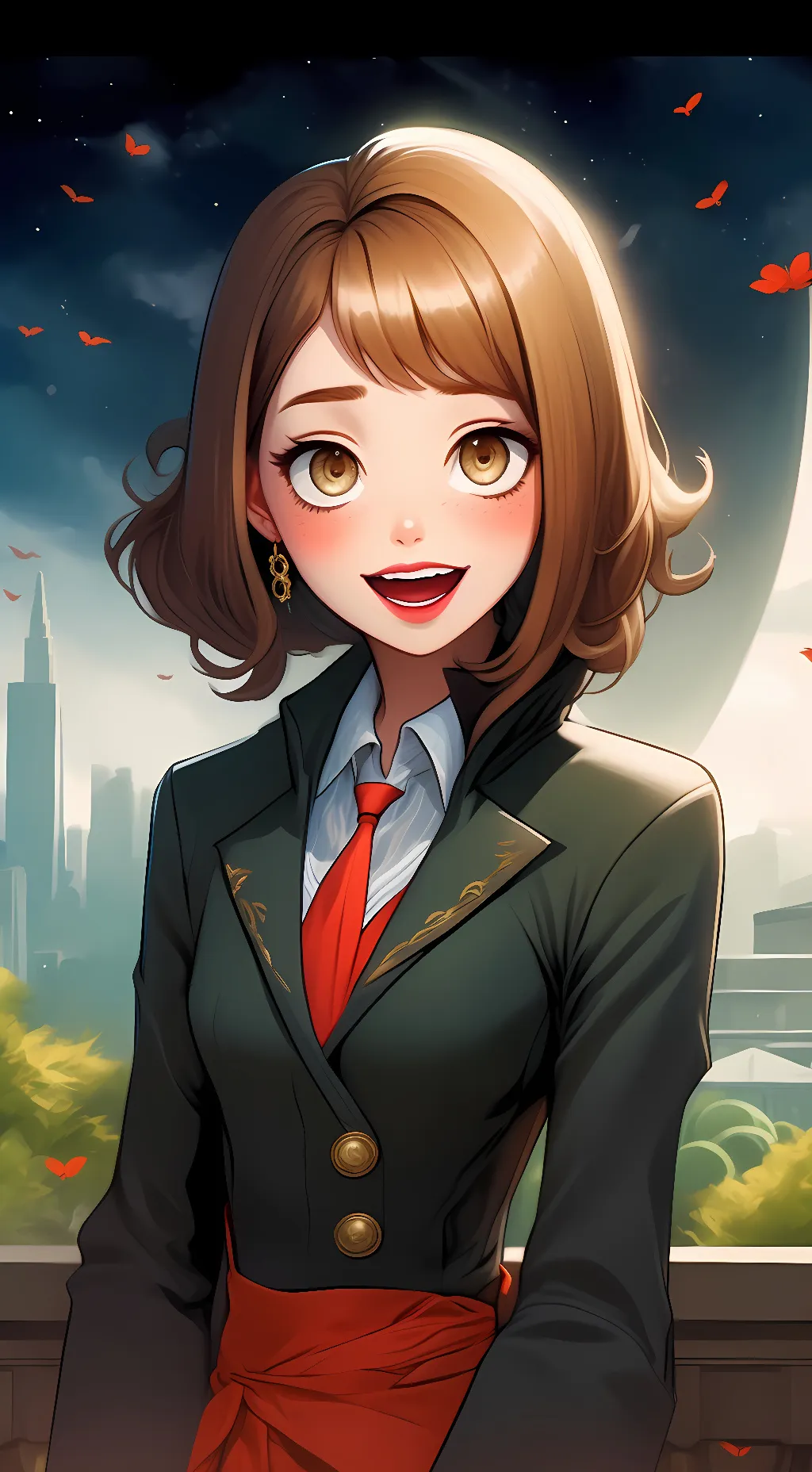 ai character: Uraka background