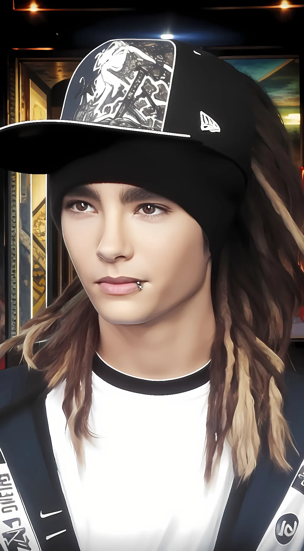 ai character: Tom kaulitz  background
