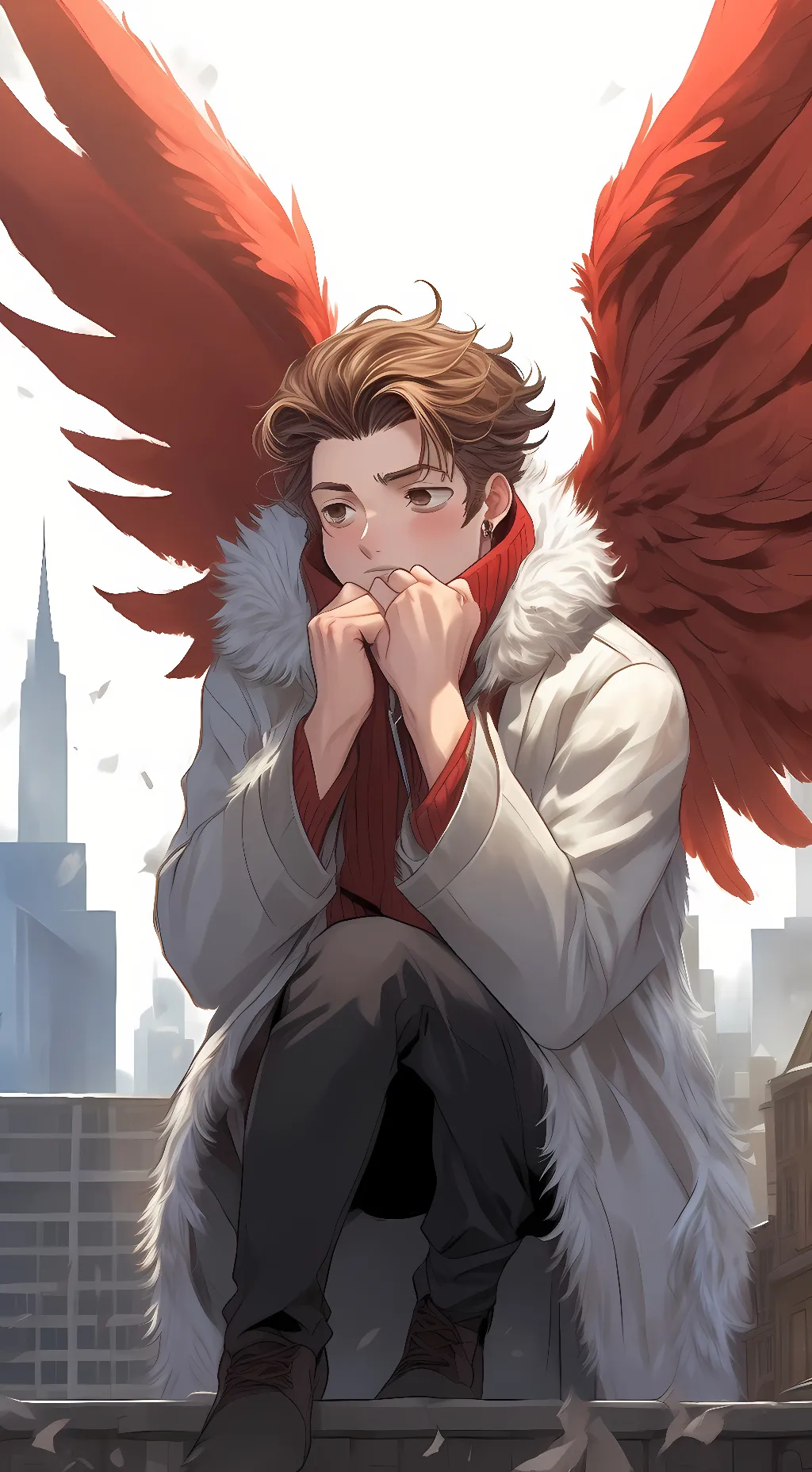 ai character: hawks  background