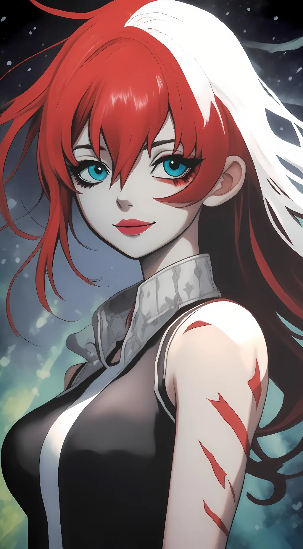 ai character: Amelia Todoroki  background