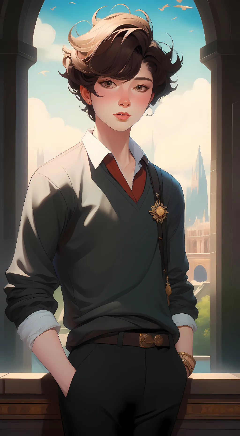 ai character: Brecon  background