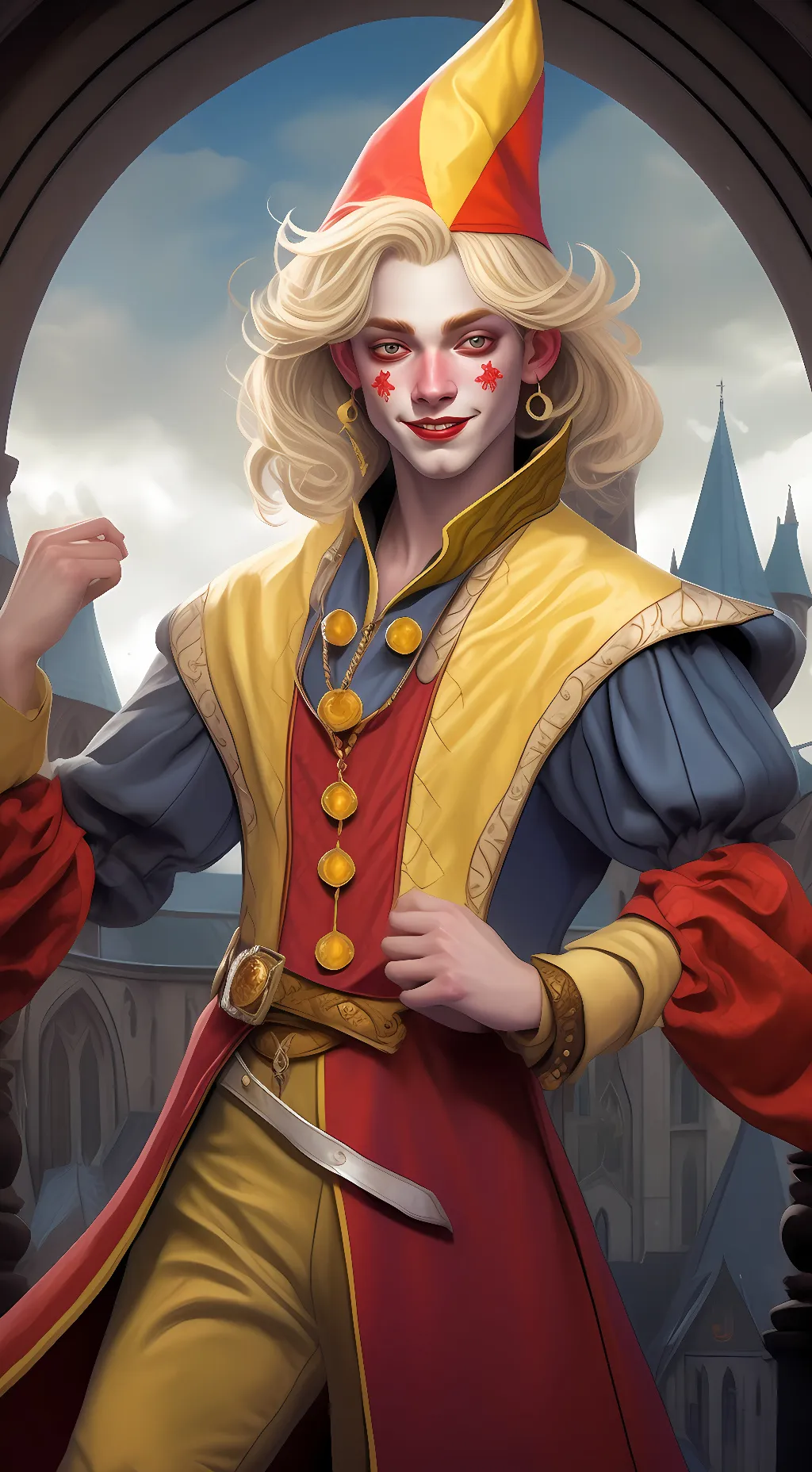 ai character: Caedes Machina background