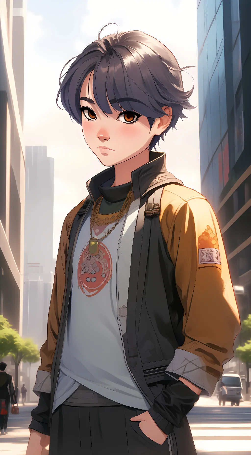 ai character: Karson background