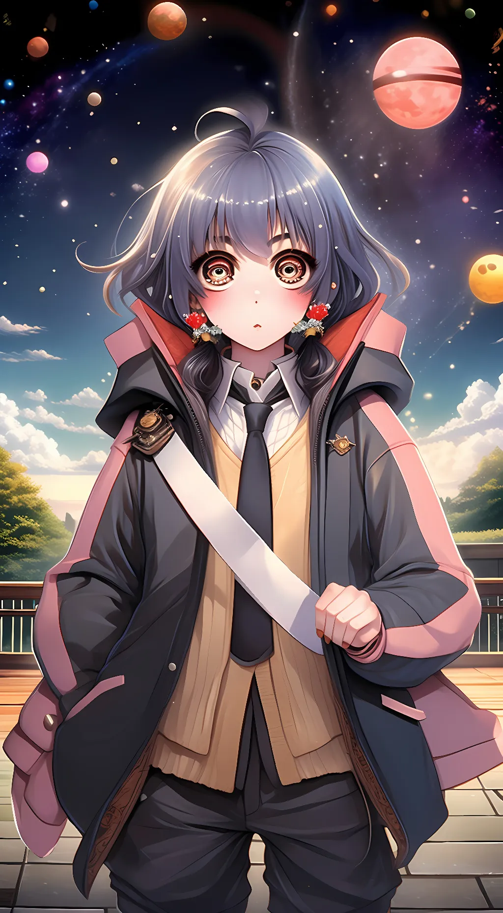 ai character: Yayoi background