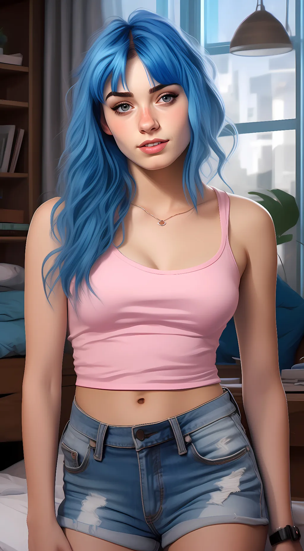 ai character: Jewelz Blu background