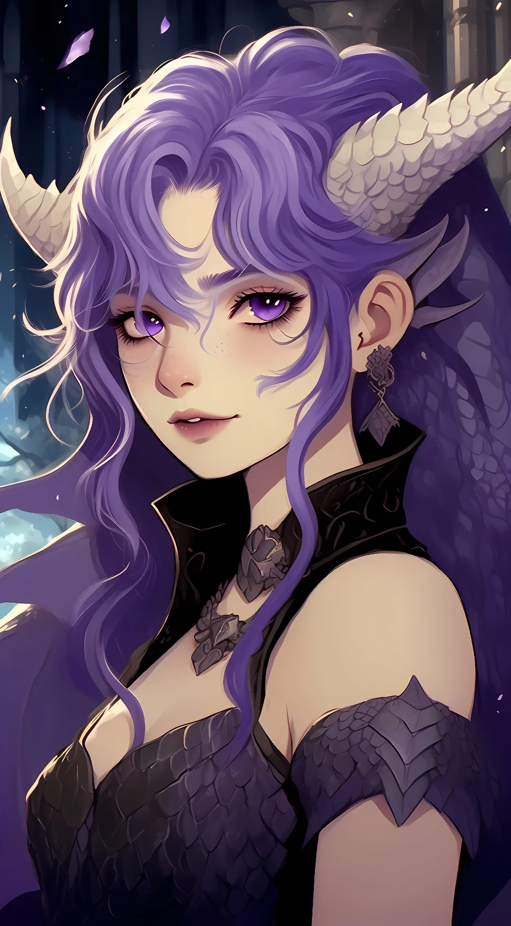 ai character: |-May-| background