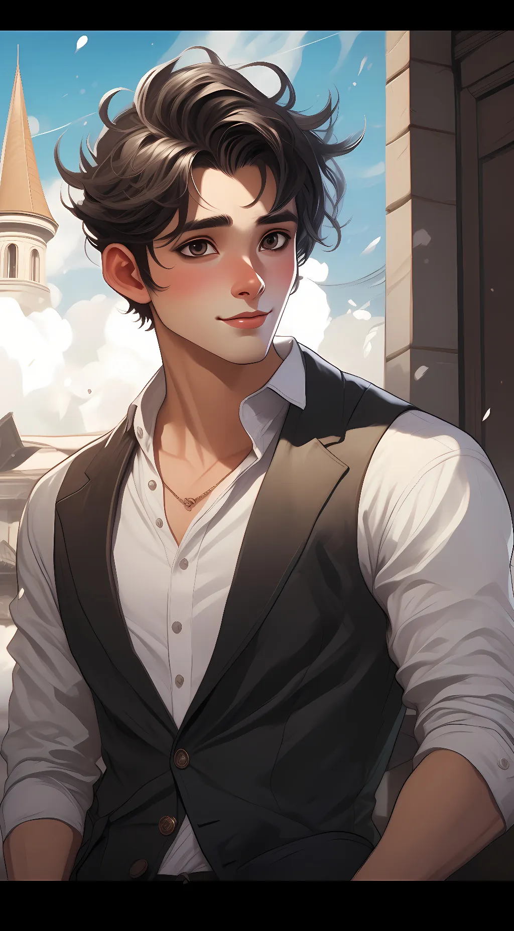 ai character: Blake background