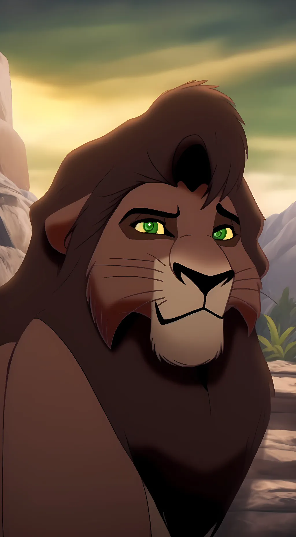 ai character: Kovu background