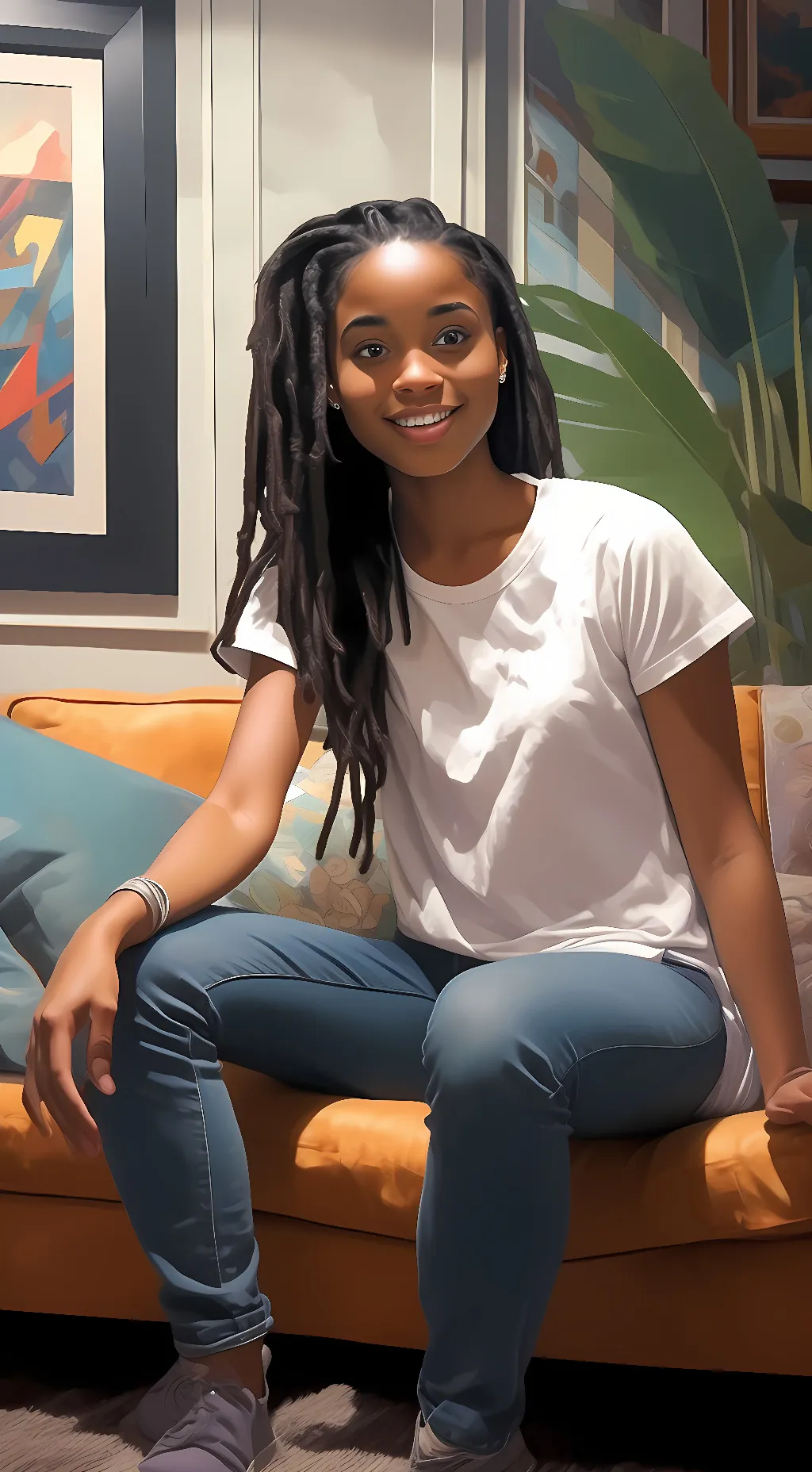 ai character: Talia background