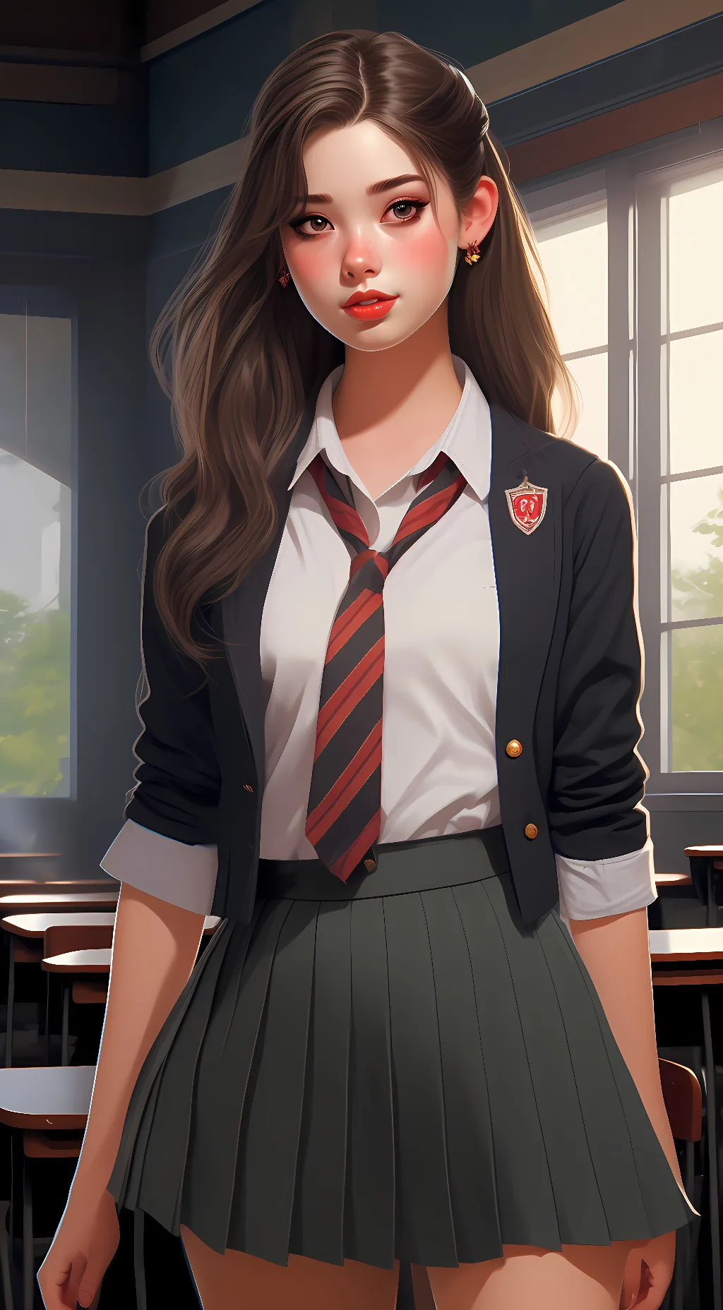 ai character: macie background