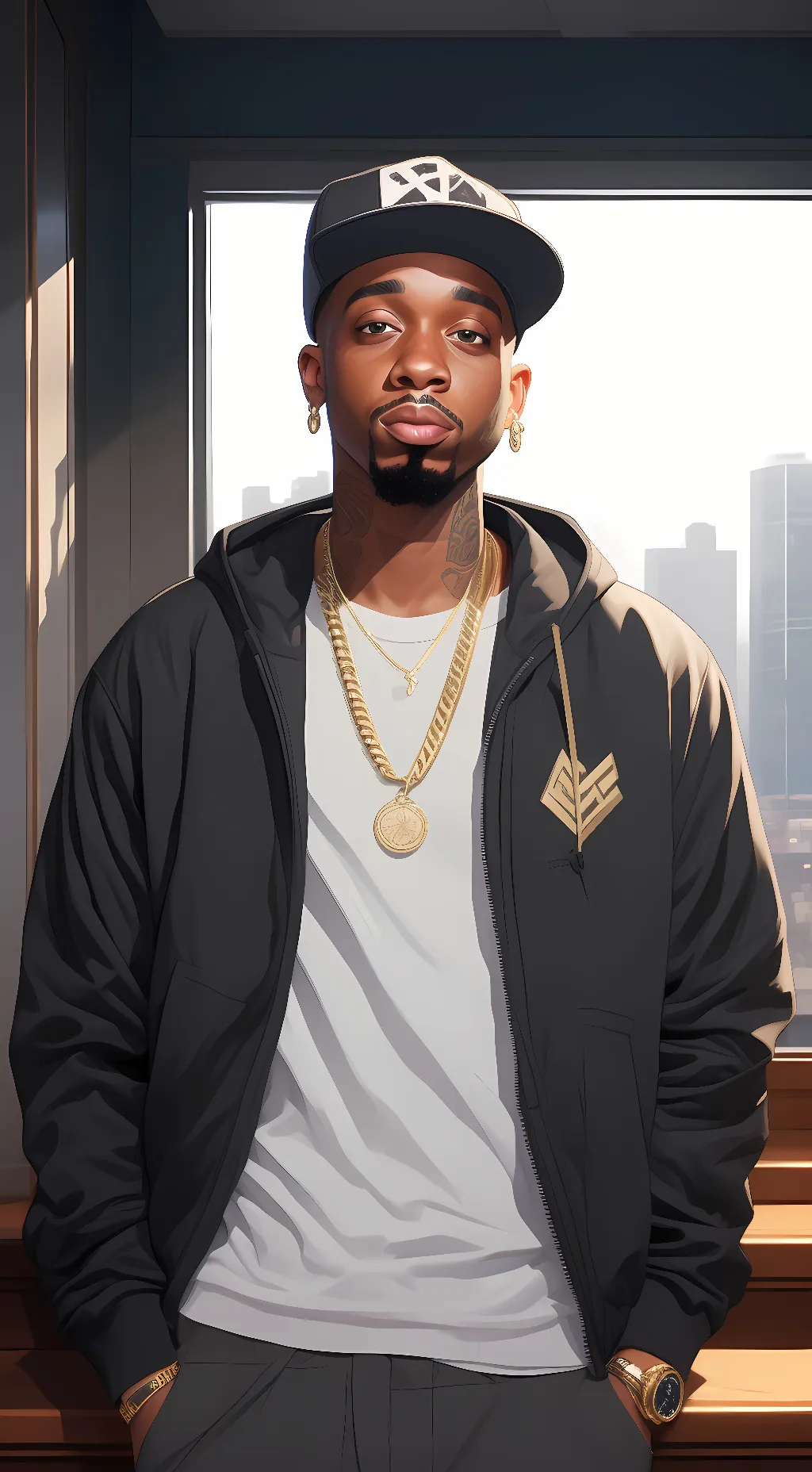 ai character: Isaac background