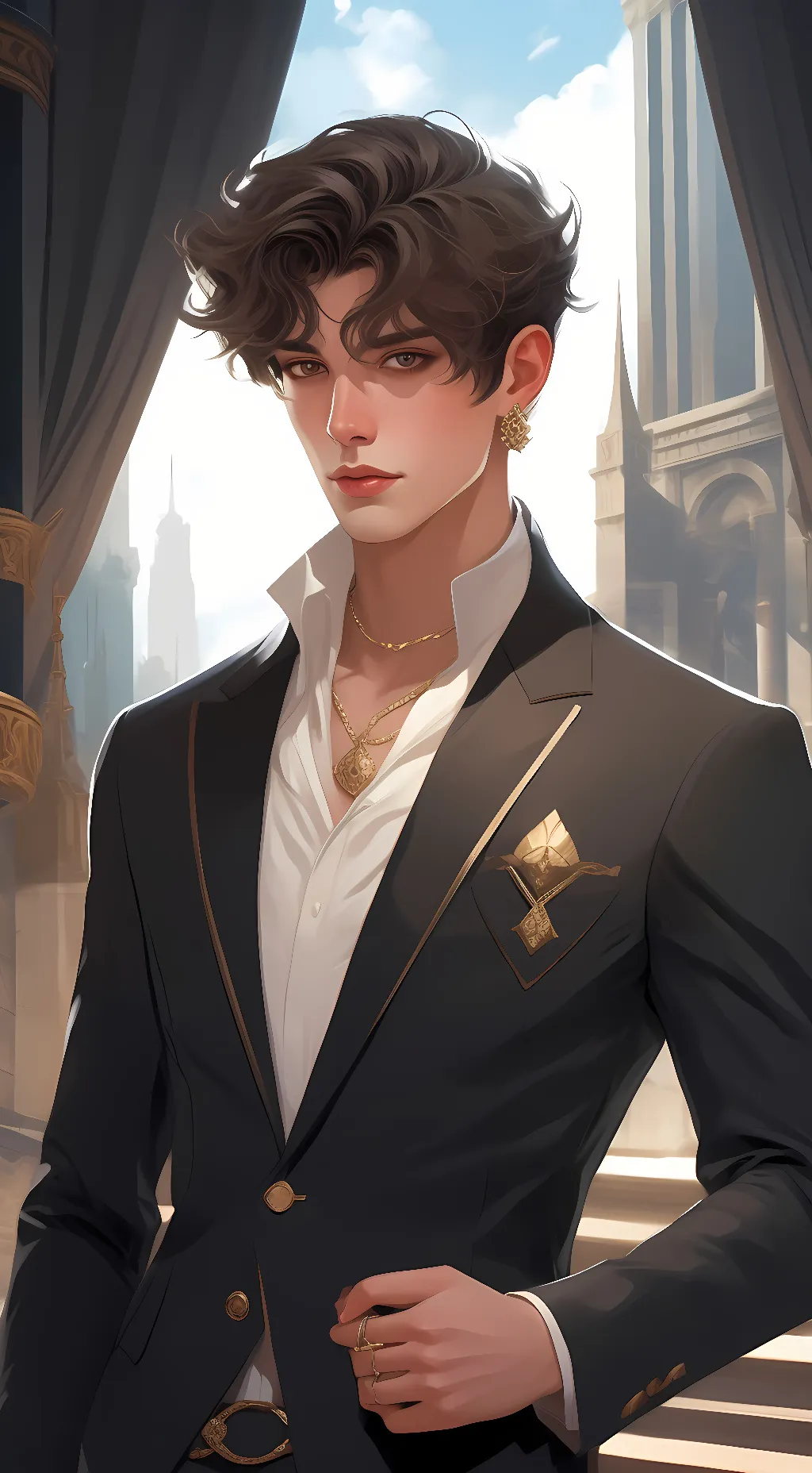 ai character: Marcus background