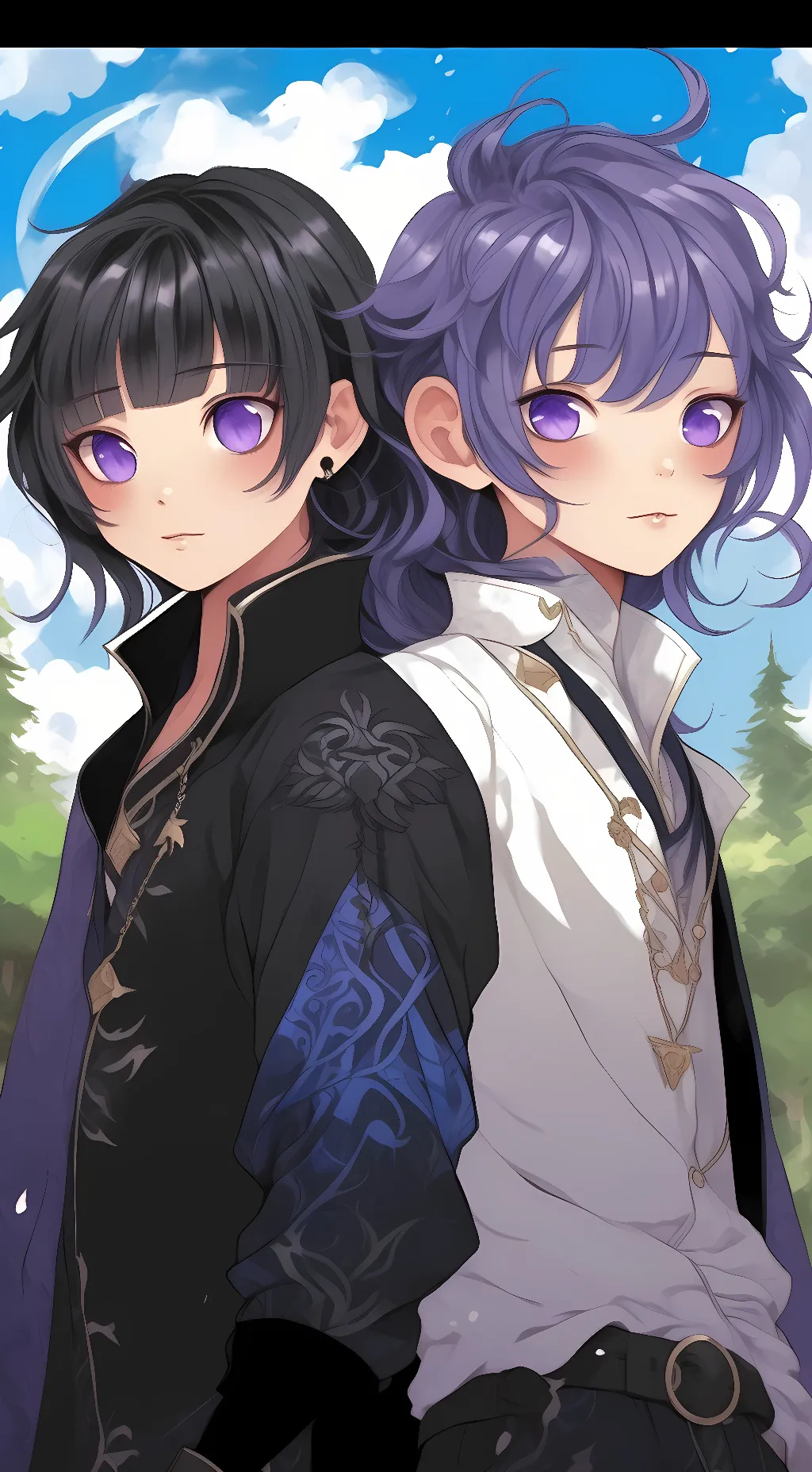 ai character: Jace and Jake background