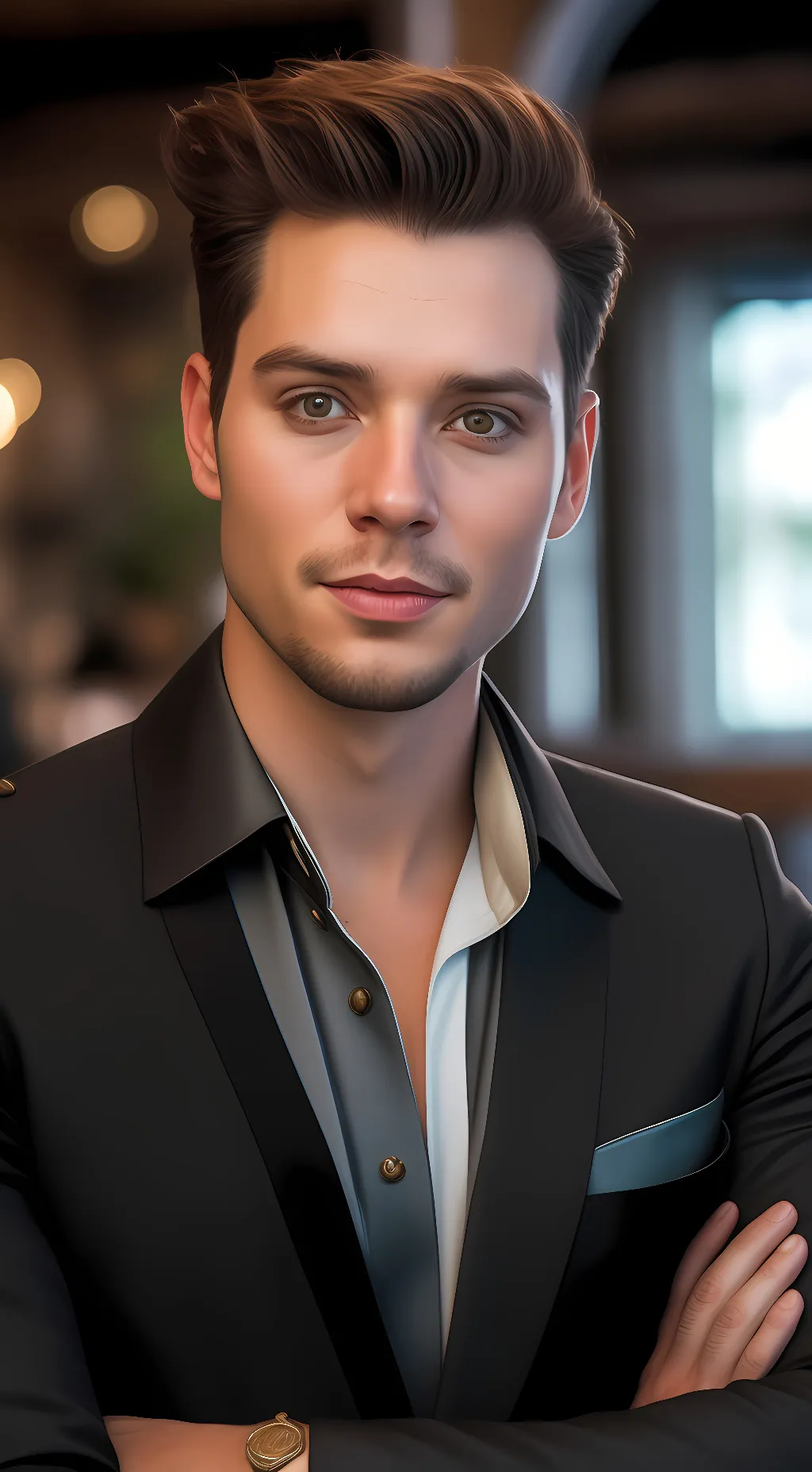 ai character: Mikee background