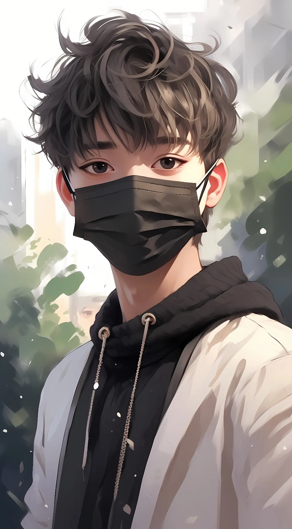 ai character: Daniel  background