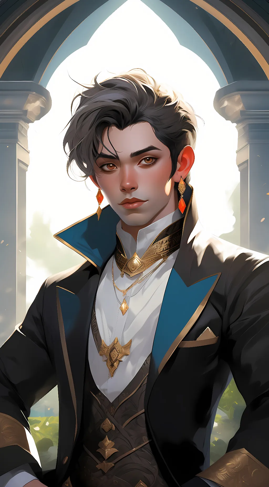 ai character: james  background