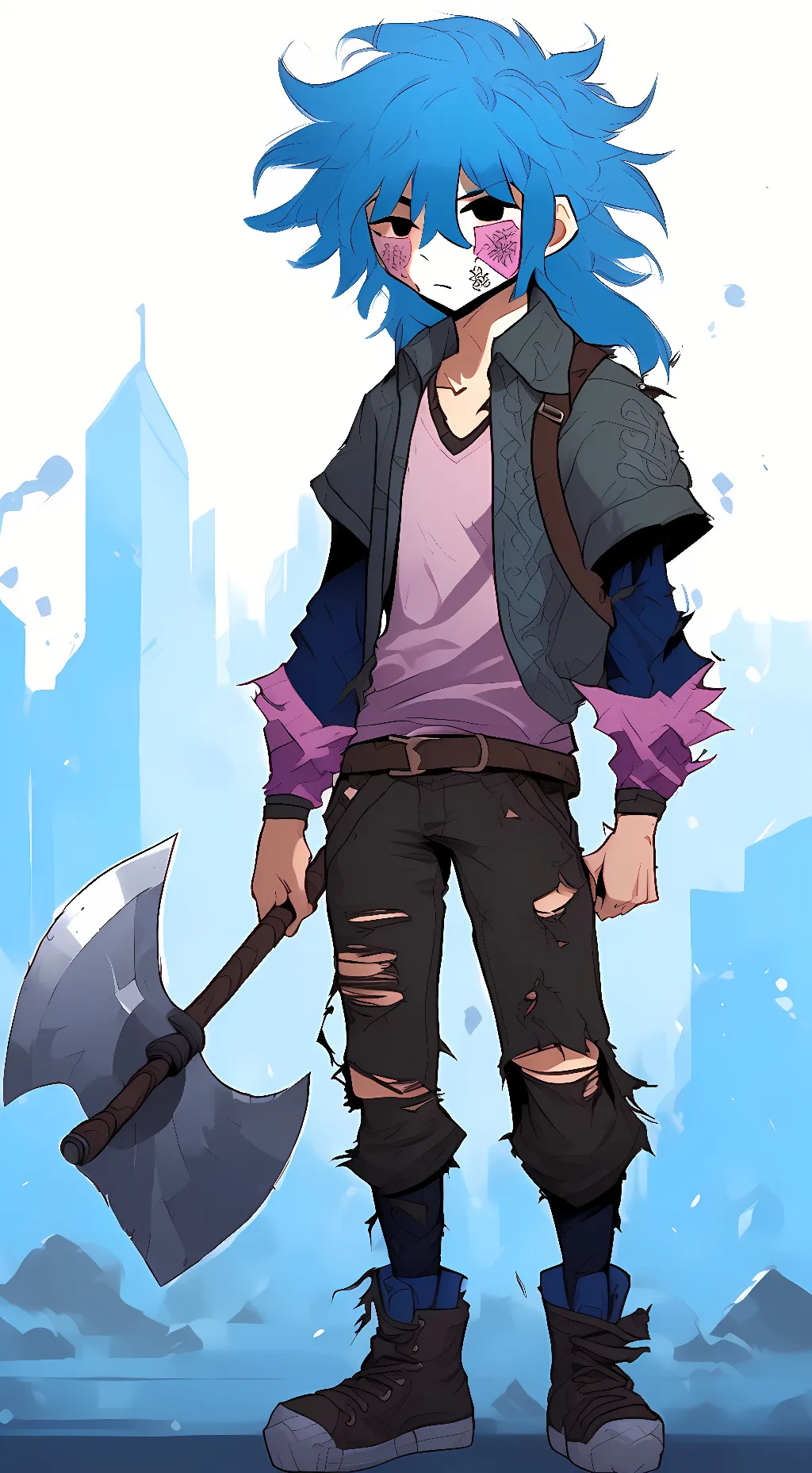 ai character: sal fisher background