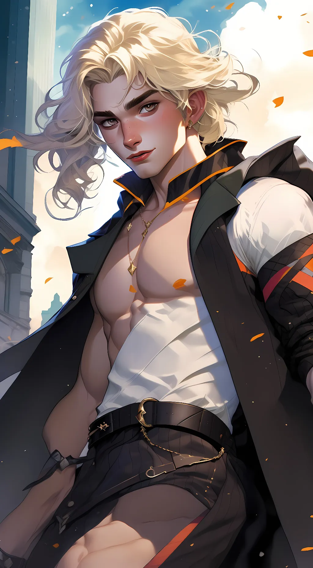 ai character: Max background