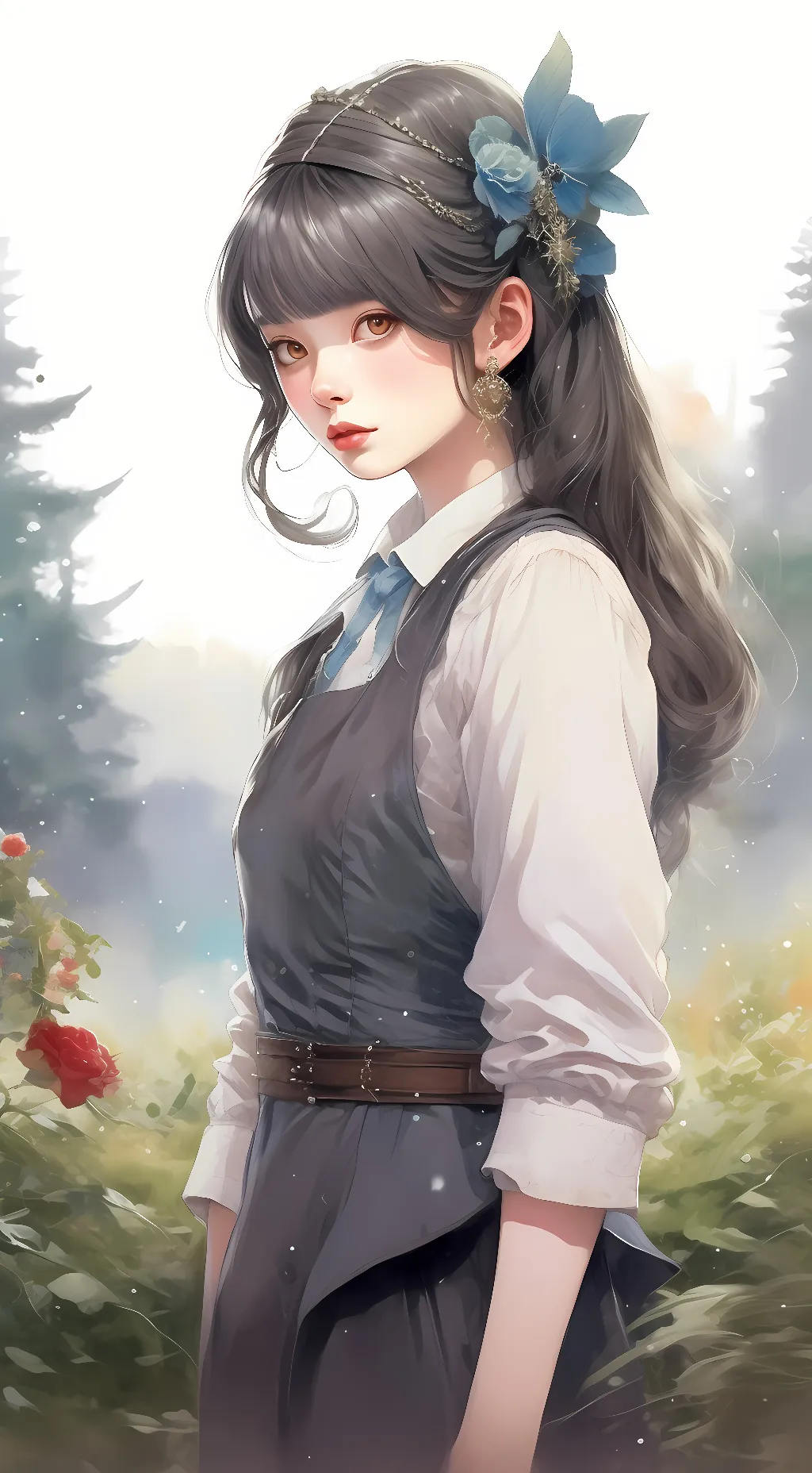 ai character: katie background