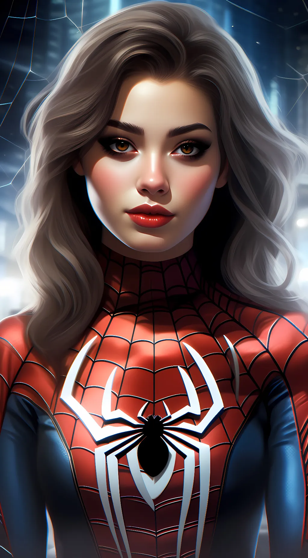 ai character: ugly  background
