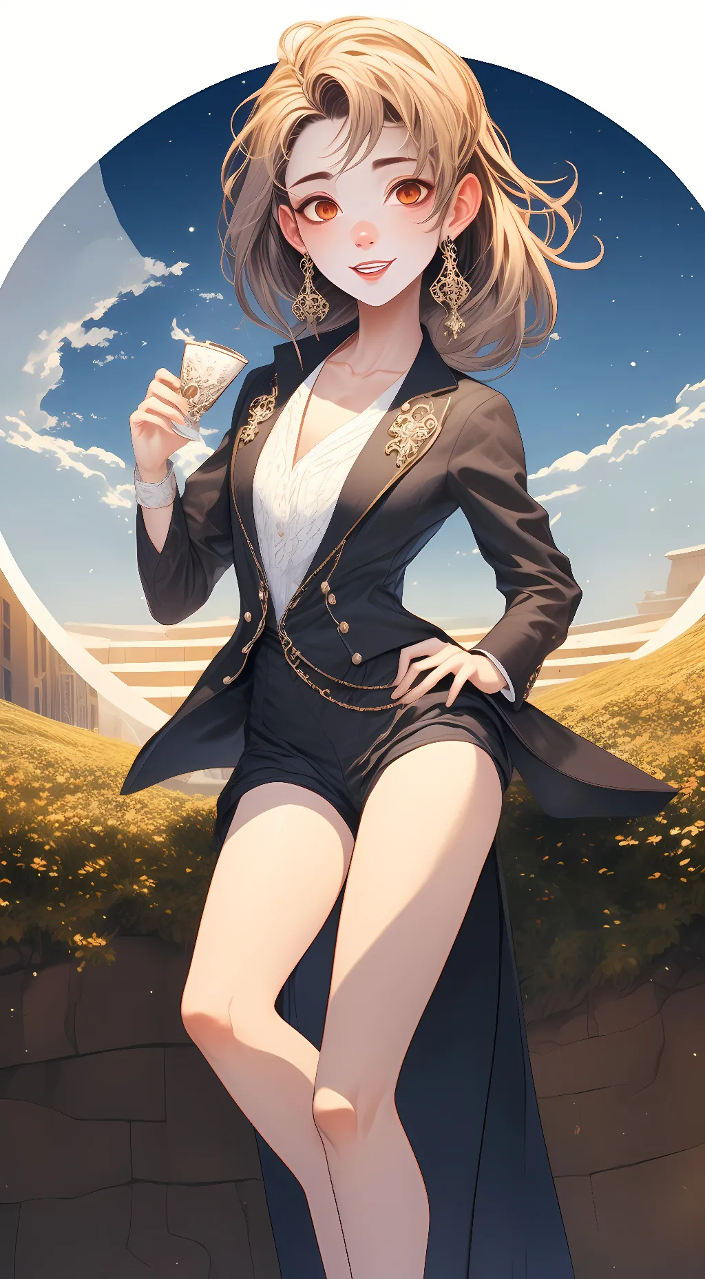 ai character: Laney background