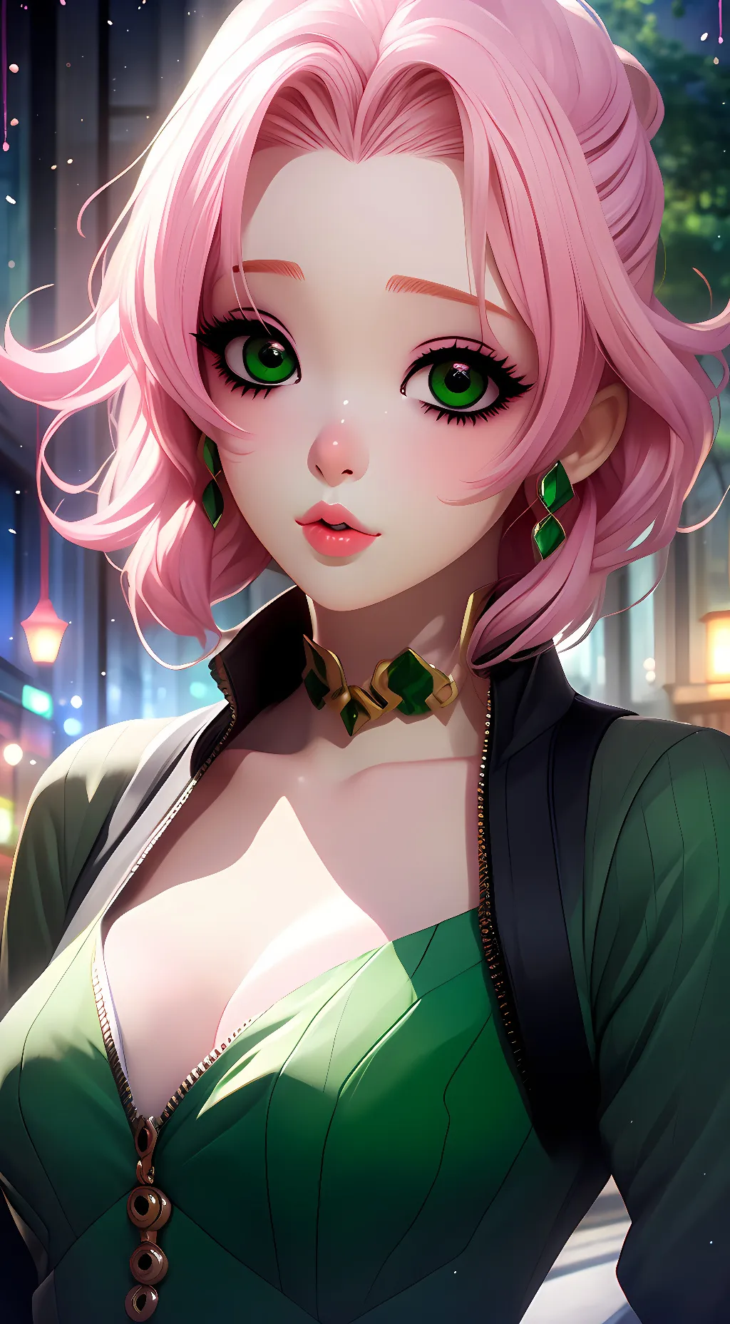 ai character: Mitsuri background