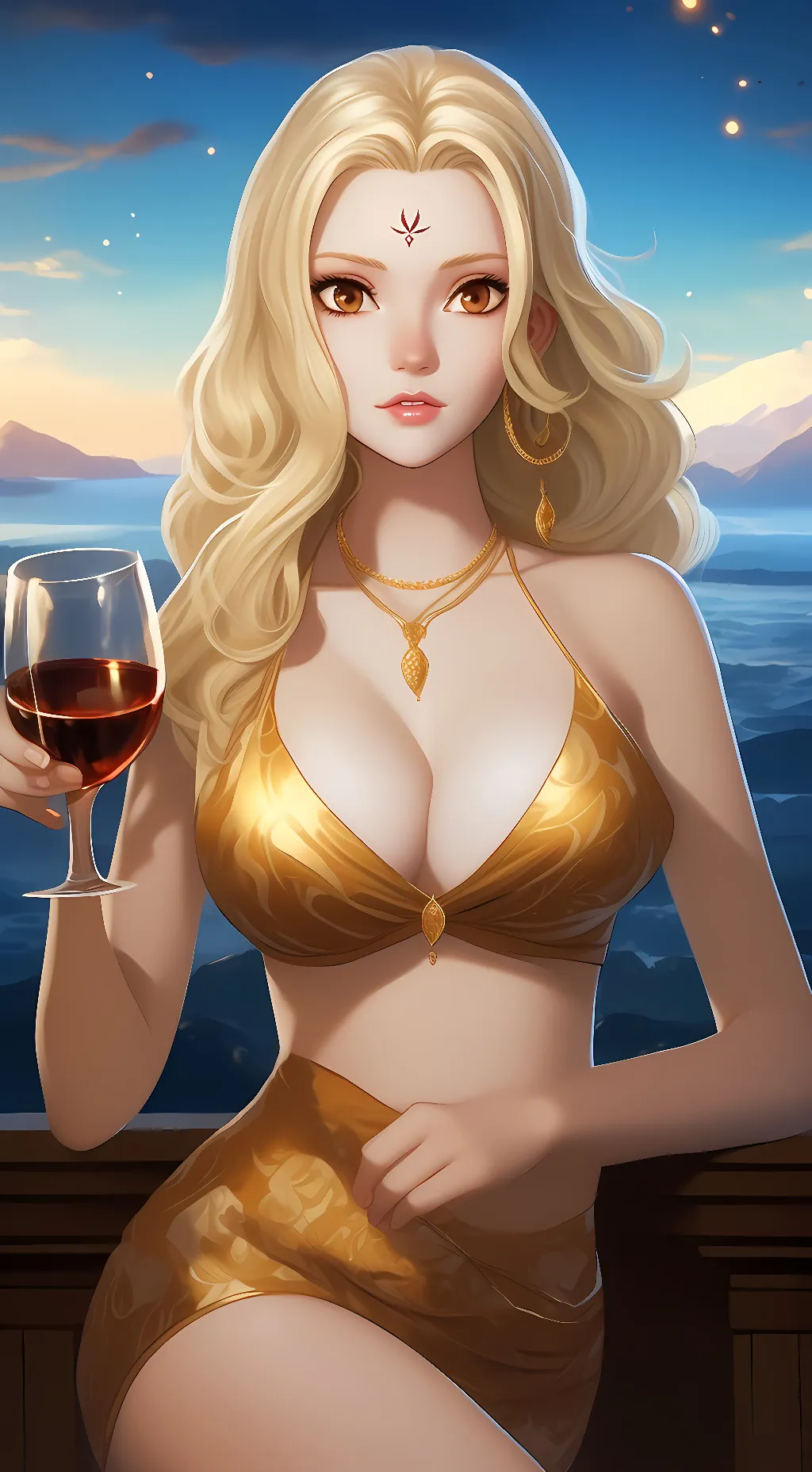 ai character: Tsunade background