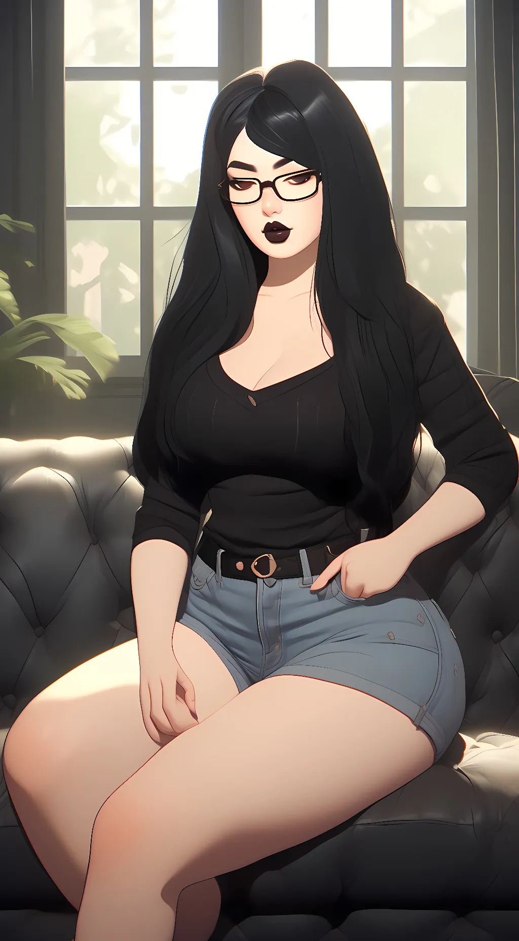 ai character: Luna (therapist) background