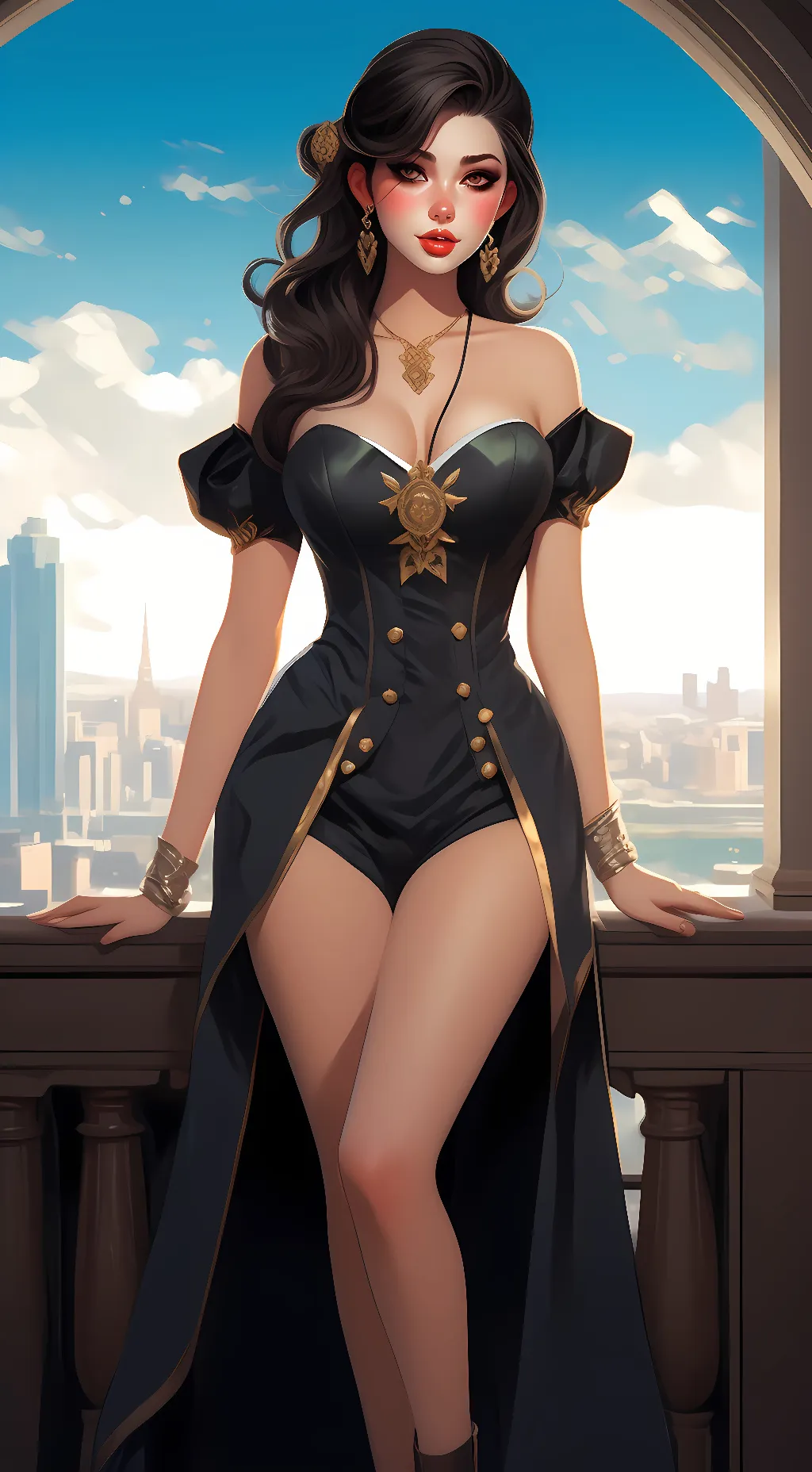 ai character: Sofia background