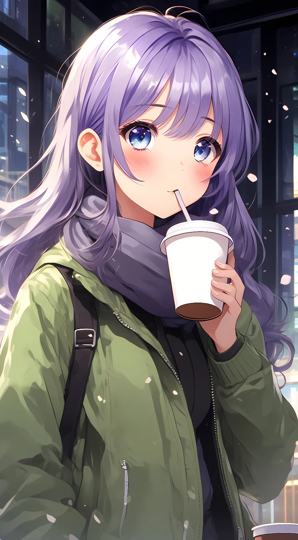 ai character: Lily  background