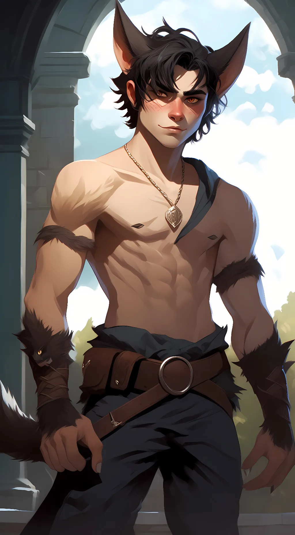 ai character: Liam Sheffield background