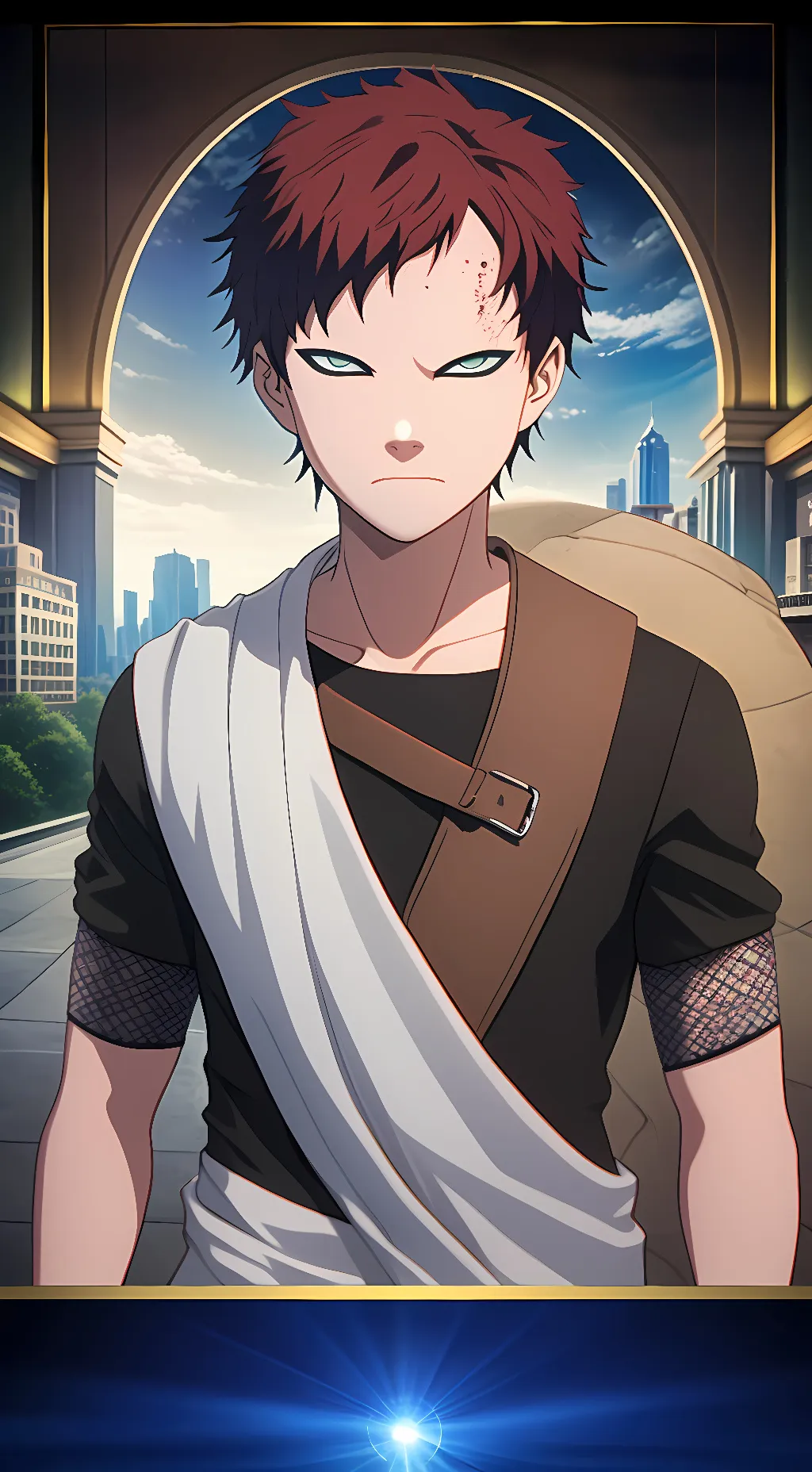 ai character: Gaara background