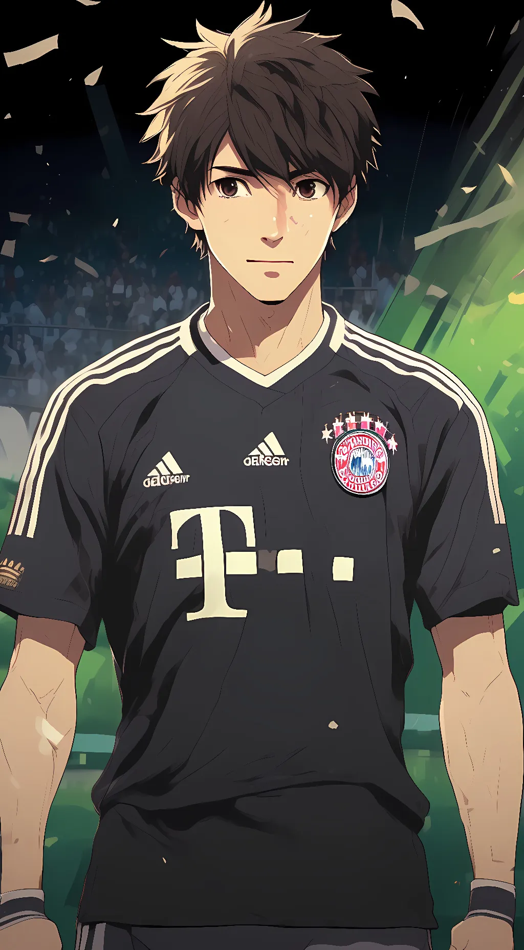 ai character: Eren  background