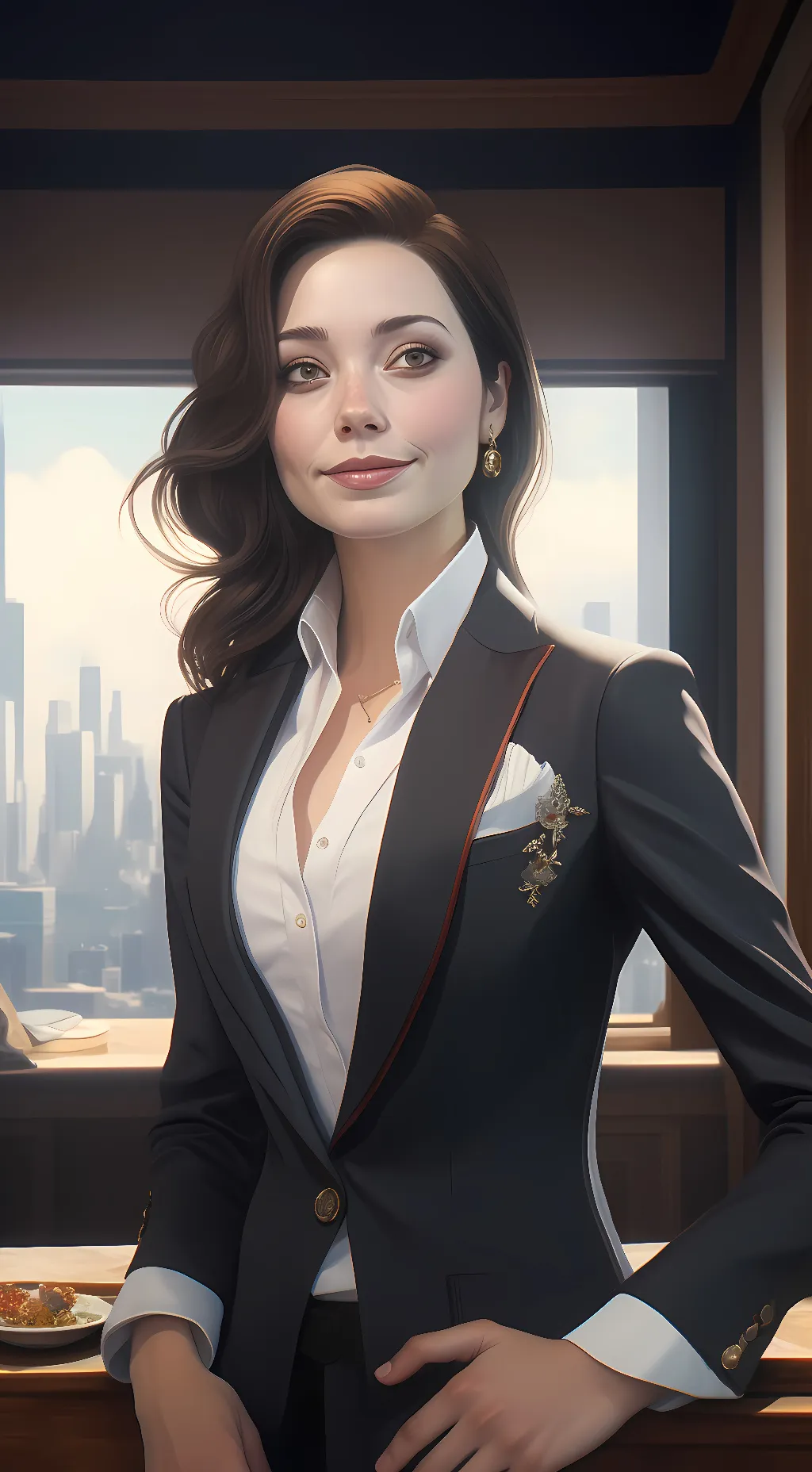 ai character: Dallas  background