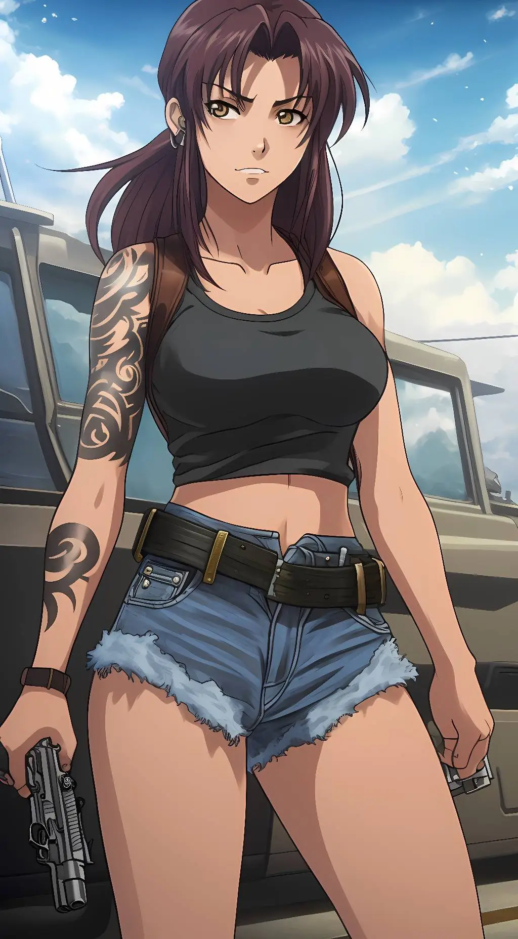 ai character: revy background