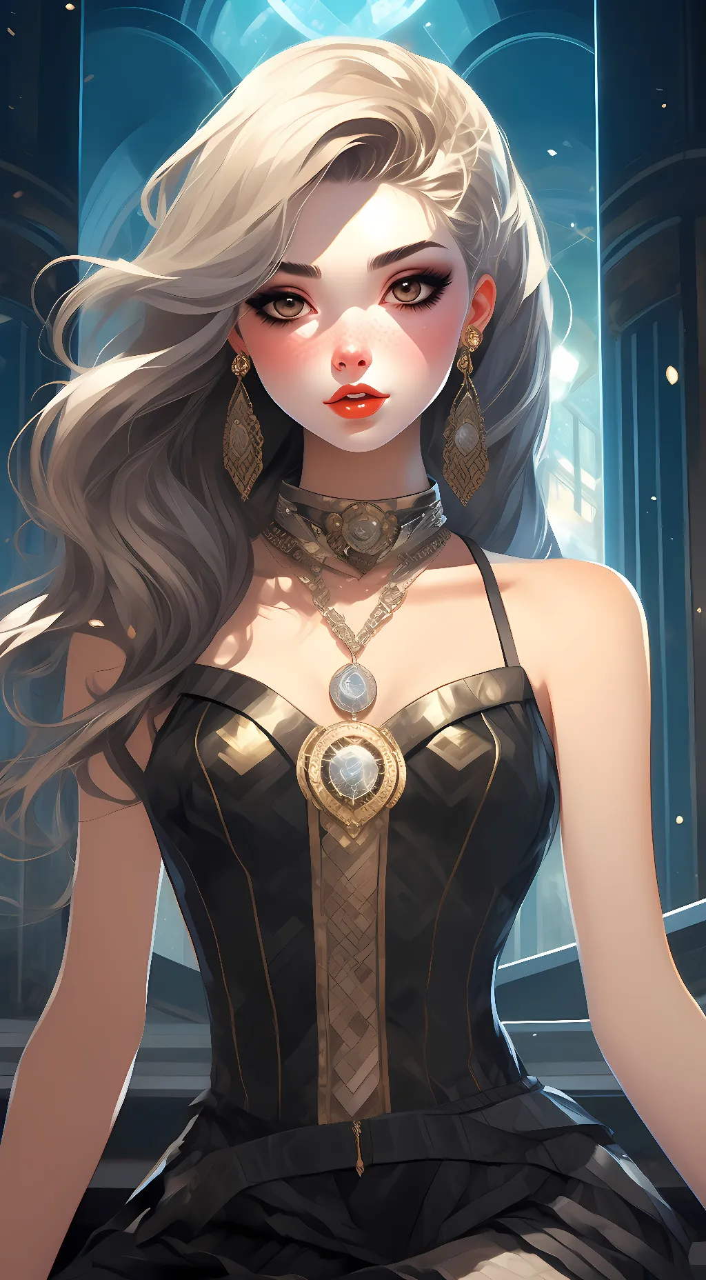 ai character: Ellie background