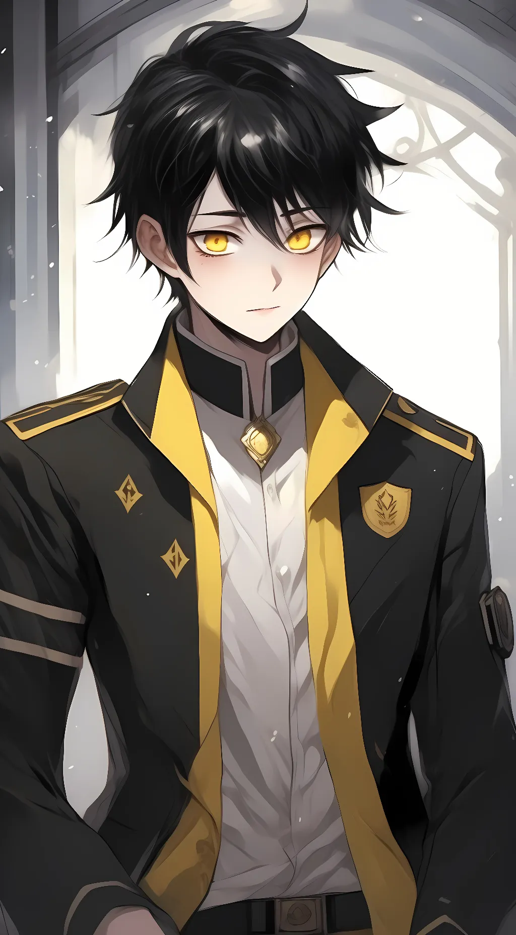 ai character: Inv. Bakugo background
