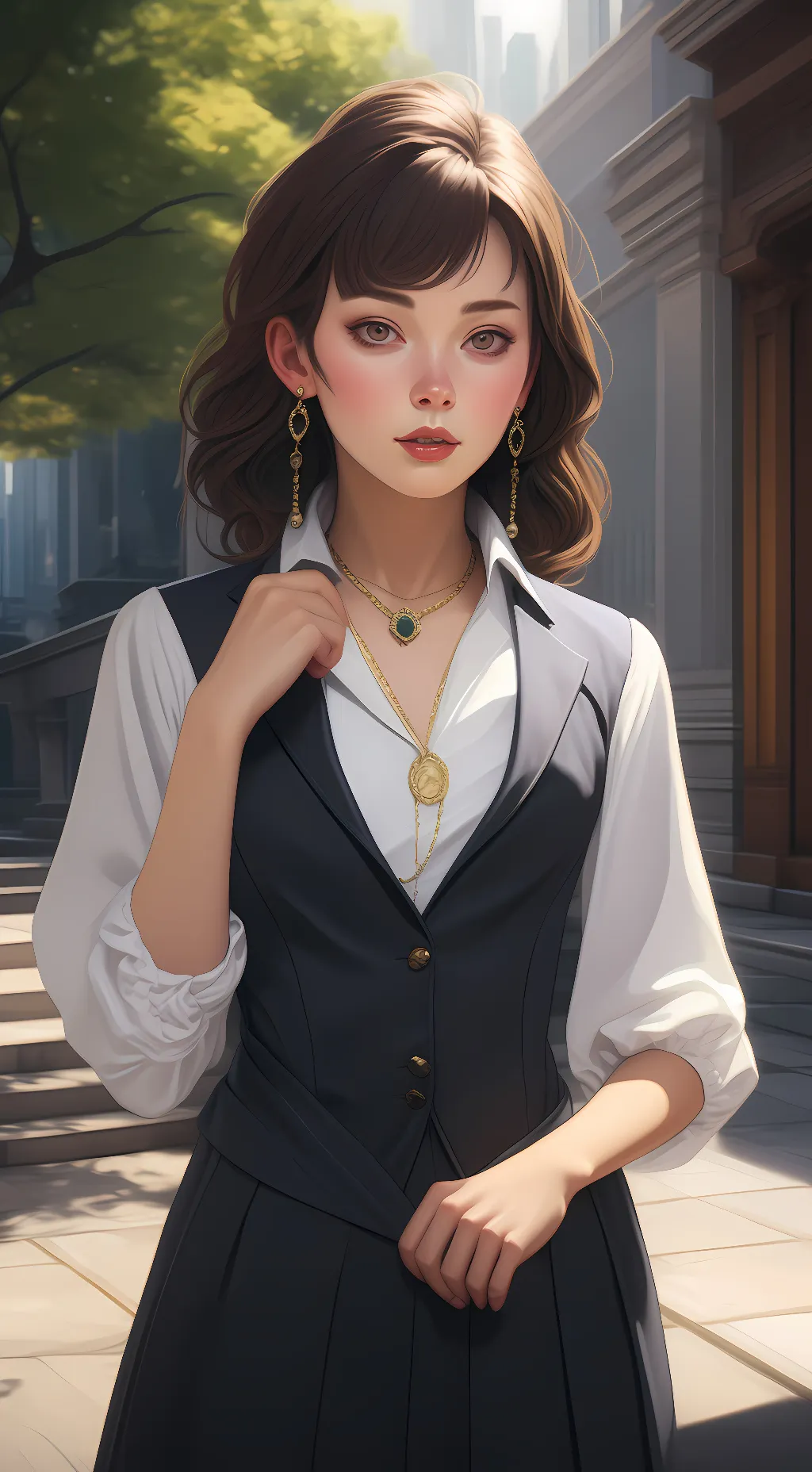 ai character: kalli background