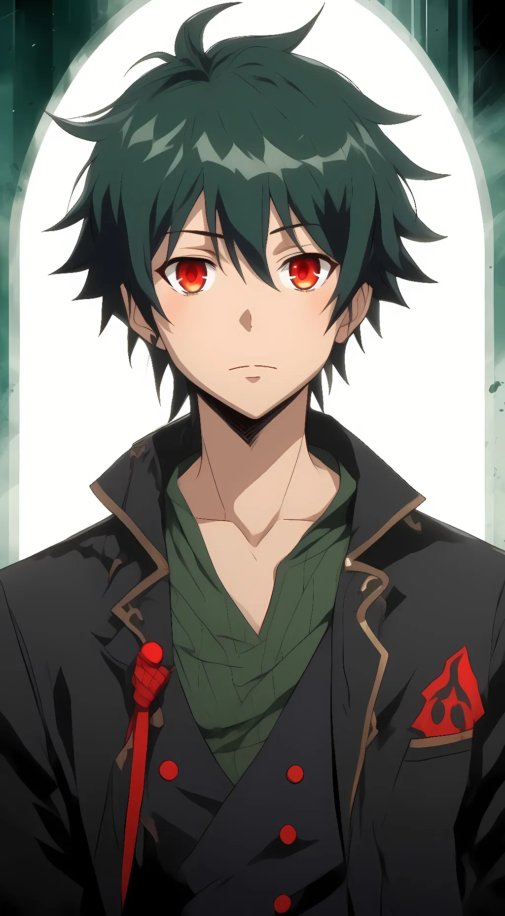 ai character: Maou  background