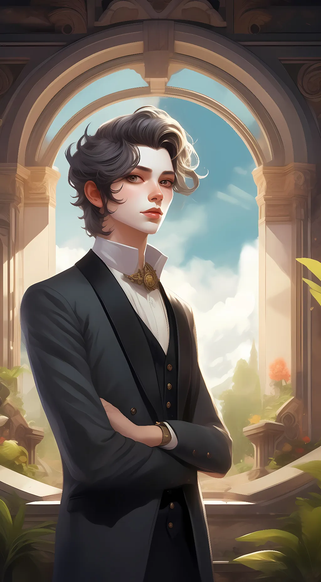 ai character: Jason  background