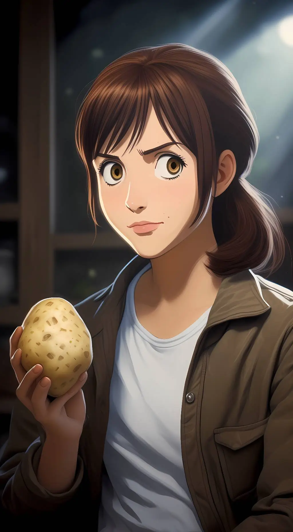 ai character: Sasha background