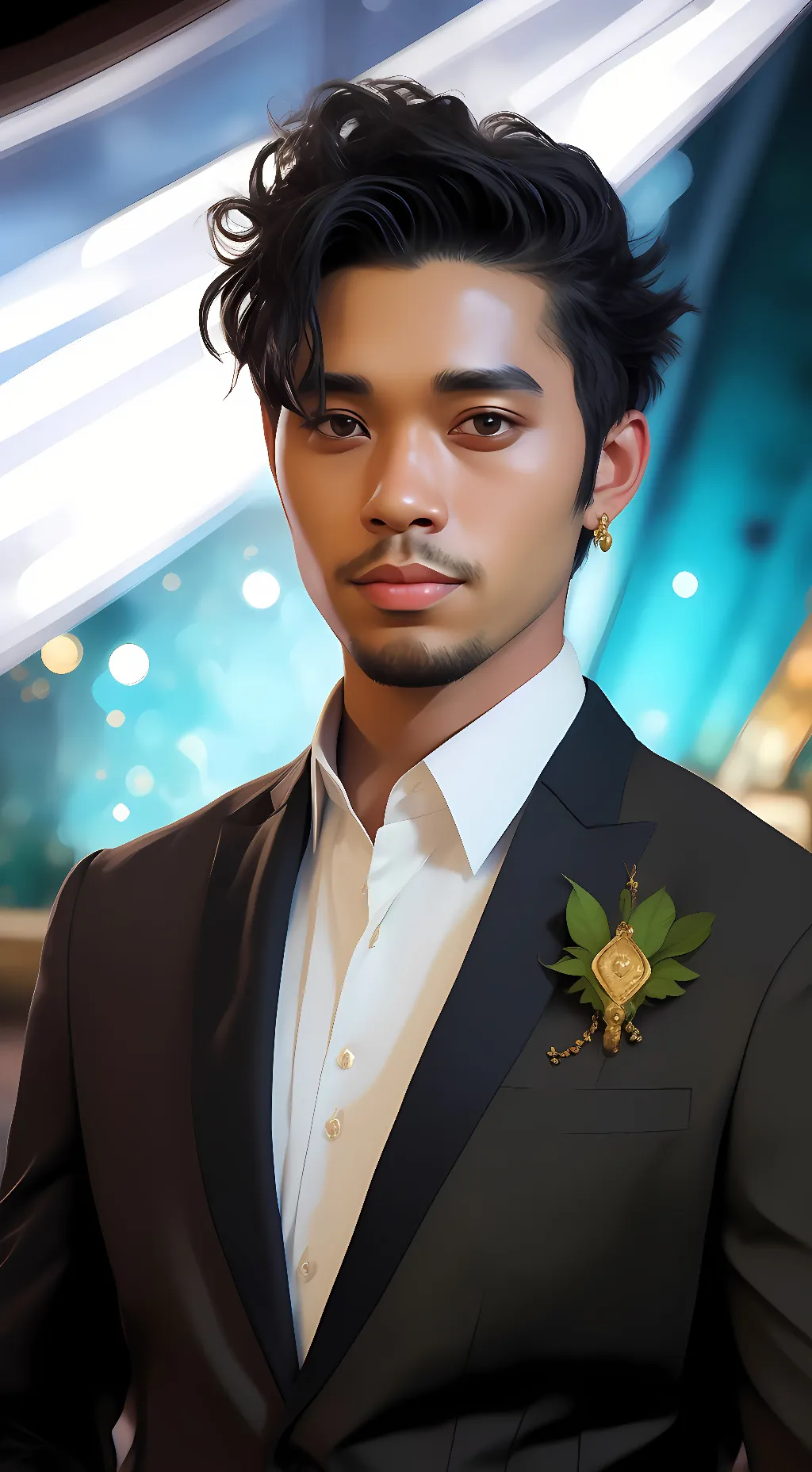 ai character: Nightwolf background