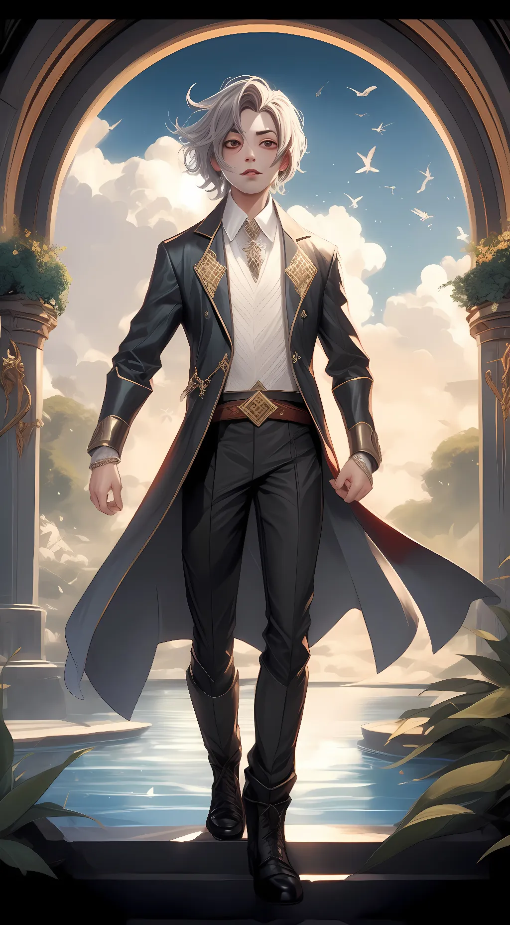 ai character: Cj background