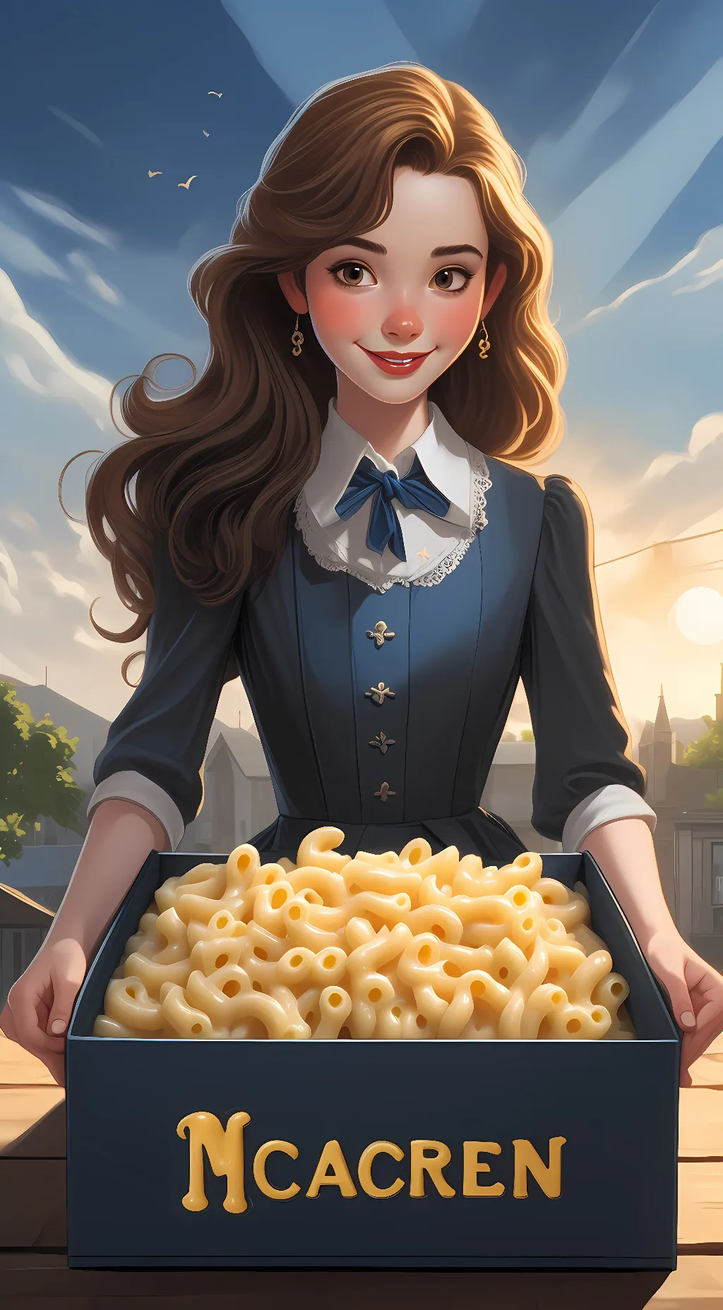 ai character: Lisa background