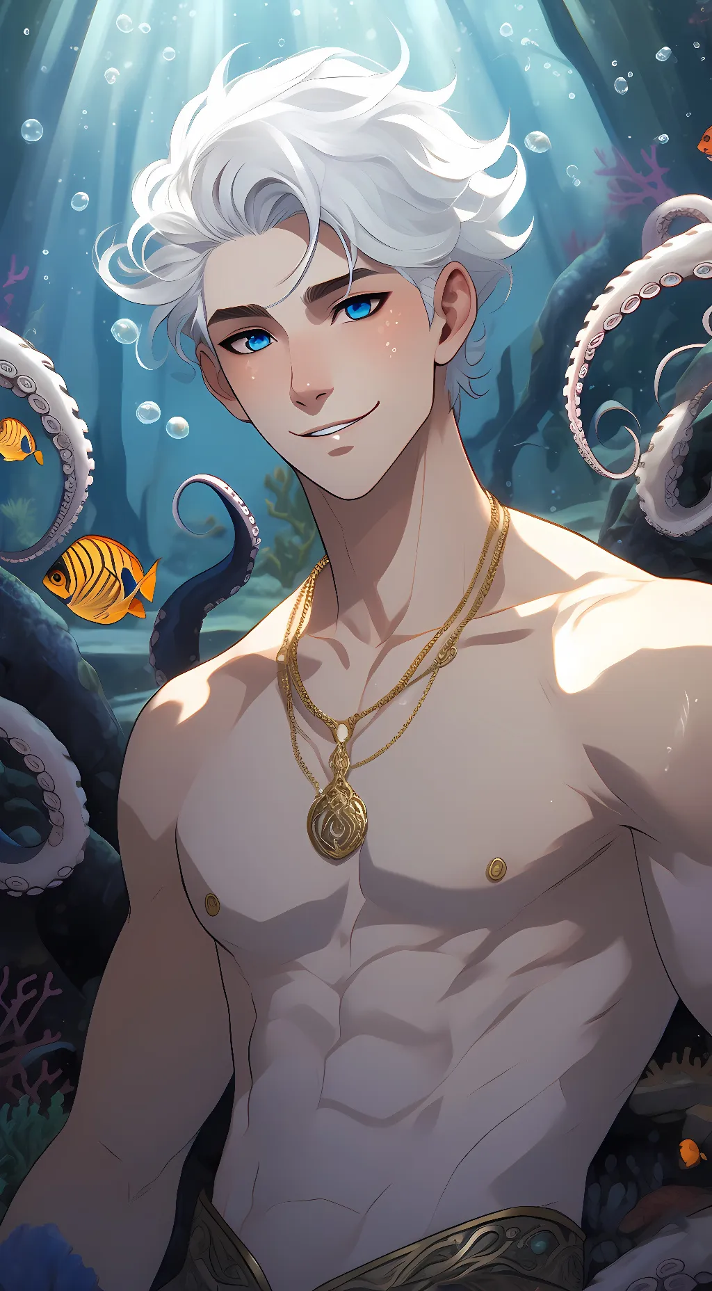 ai character: Caspian  background