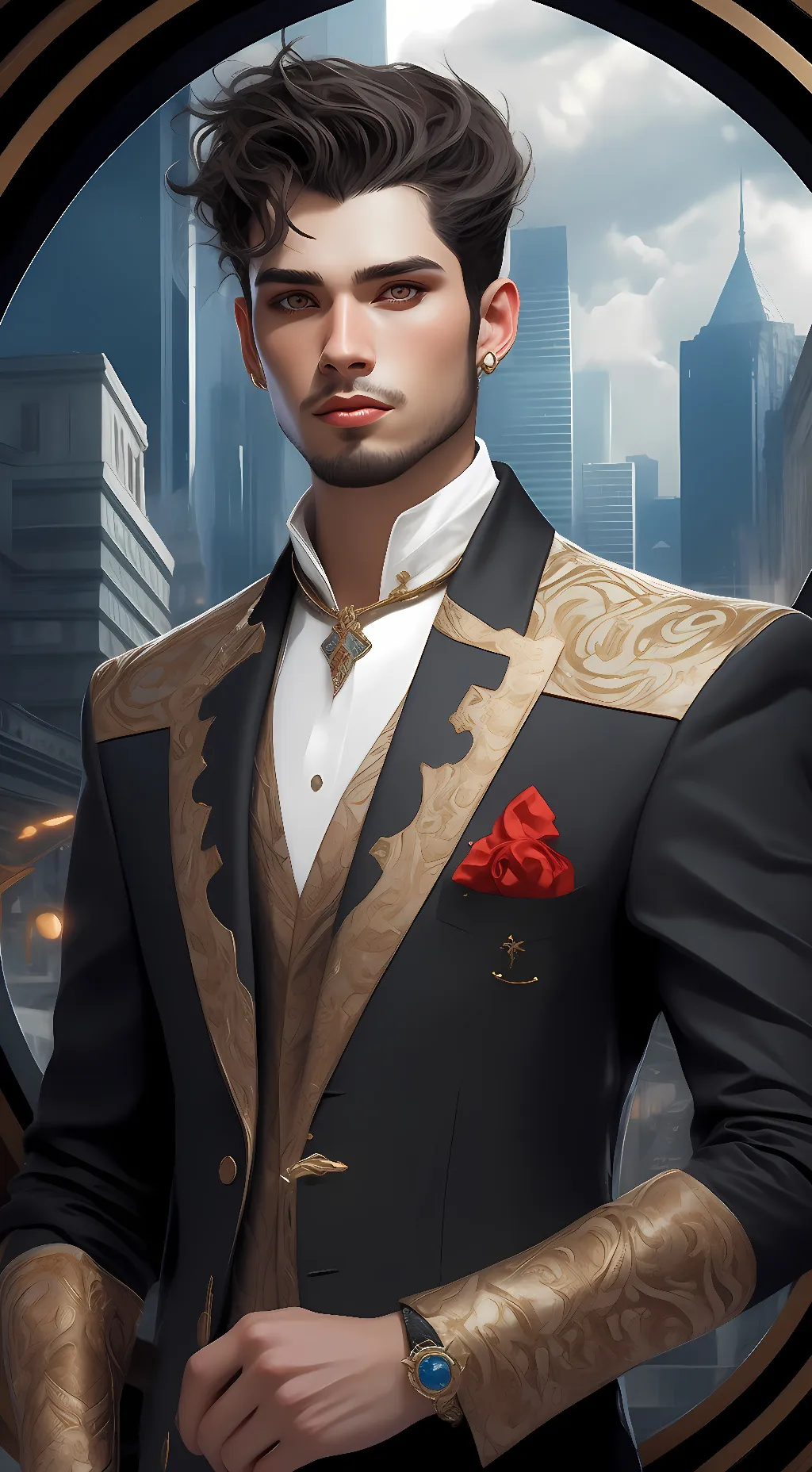 ai character: Michael background