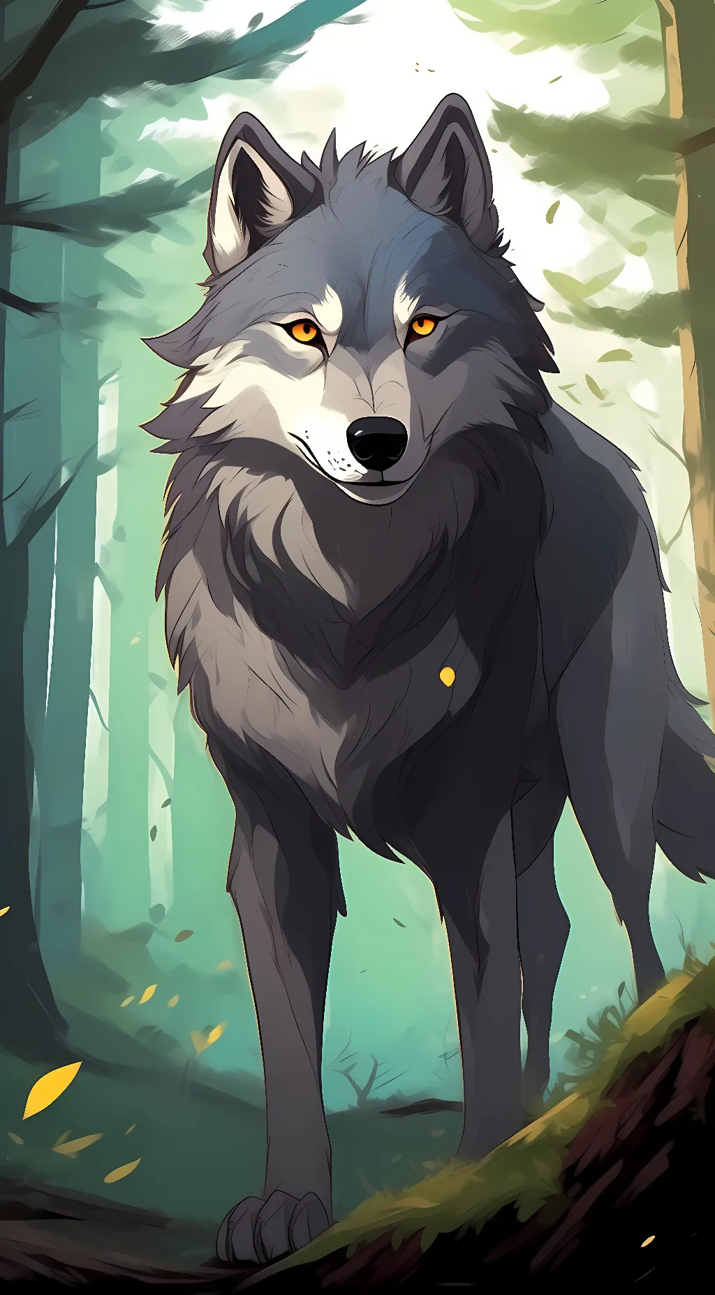 ai character: Echo and Shadow background
