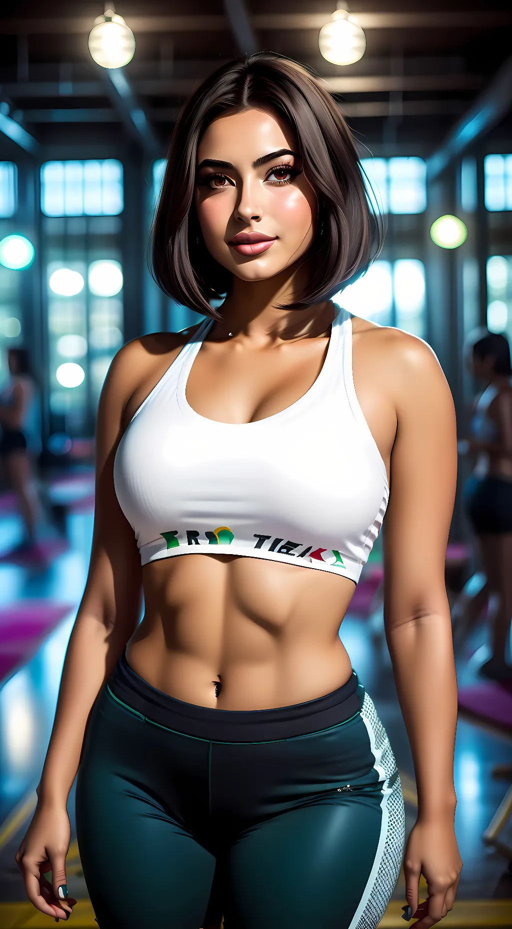 ai character: Beatriz background